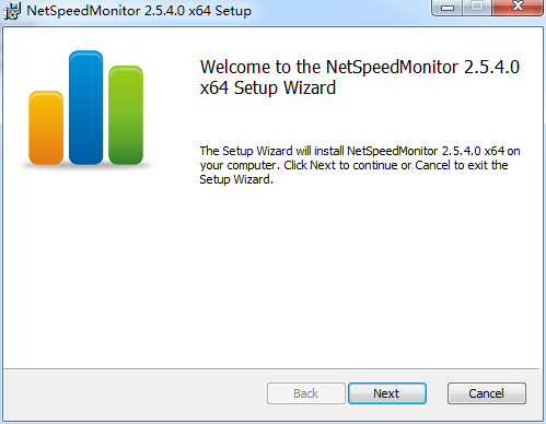 NetSpeedMonitor 在 Windows 任务栏显示上传下载速度的界面示意